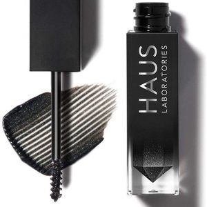HAUS LABORATORIES By Lady Gaga RISQUÉ BROW & LASH SPARKLE TOPPER, Mascara Black